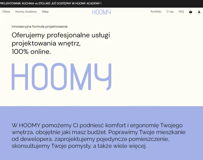 Biuro projektowe Hoomy